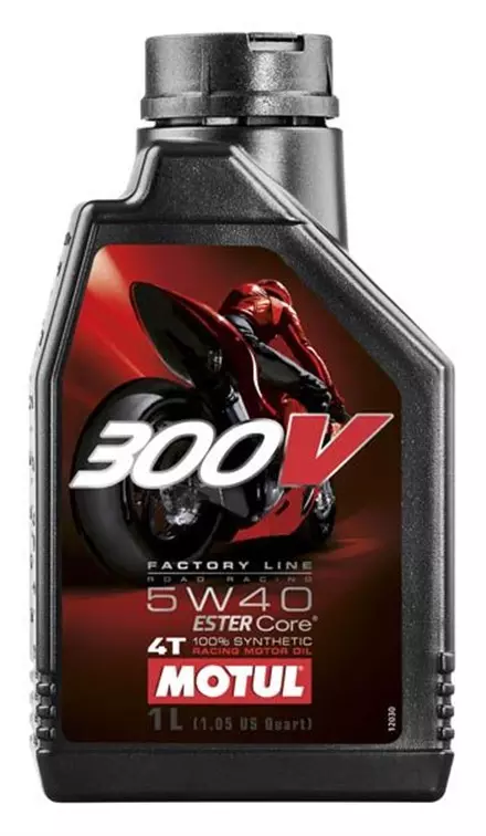 Моторное масло Motul 300V Road Racing 5W40 (1 литр) для мотоциклов