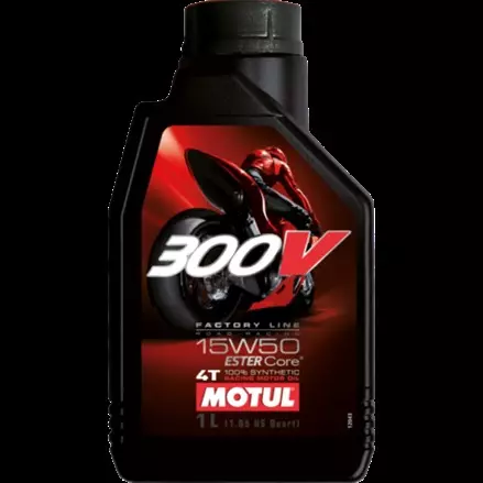 Моторное масло Motul 300V Factory Line 15W50 (1 литр) для мотоциклов