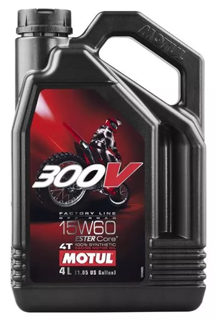 Моторное масло Motul 300V Off Road 5W40 (1 литр) для мотоциклов
