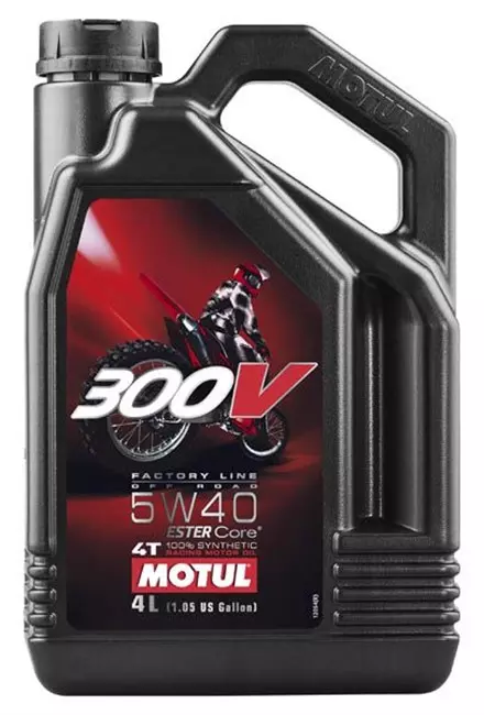 Моторное масло Motul 300V Off Road 5W40 (4 литра) для мотоциклов
