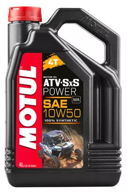 Моторное масло Motul ATV SXS POWER 10W-50 (4 литра) для квадроциклов