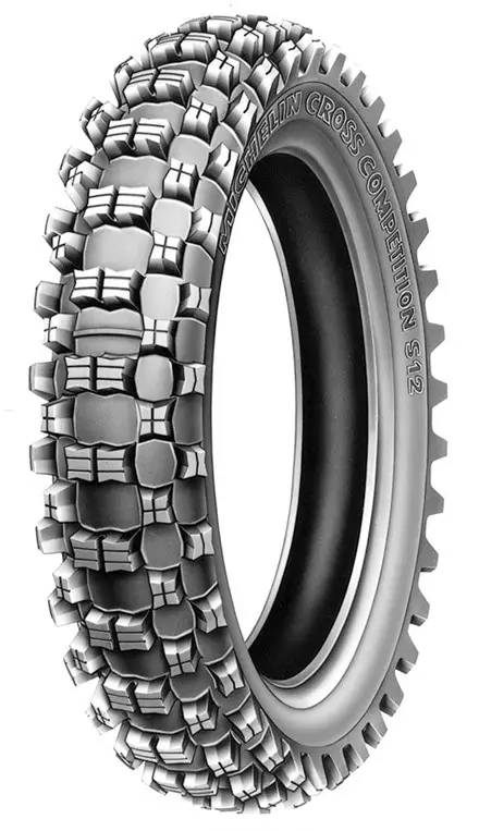 Моторезина задняя Michelin 857775 CROSS COMPET S12 размер 130/70 R19 для мотоциклов