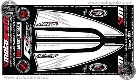 Наклейка Motografix RH003U для мотоциклов HONDA CBR 600RR '05-06