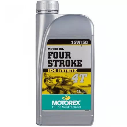 Масло моторное Motorex Four-Stroke 15w50 (1 литр полусинтетика)