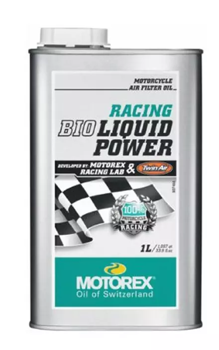 Масло для воздушного фильтра Motorex RACING BIO LIQUID POWER (1 литр)