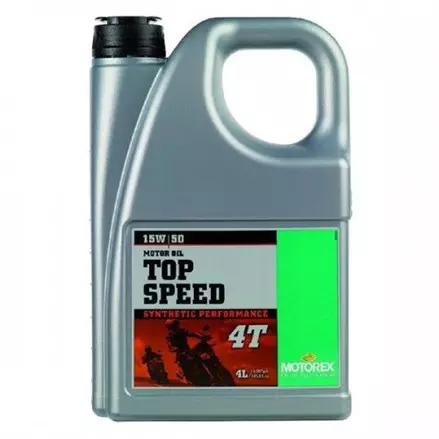 Моторное масло MOTOREX TOP SPEED 15W50 (4 литра) для мотоциклов