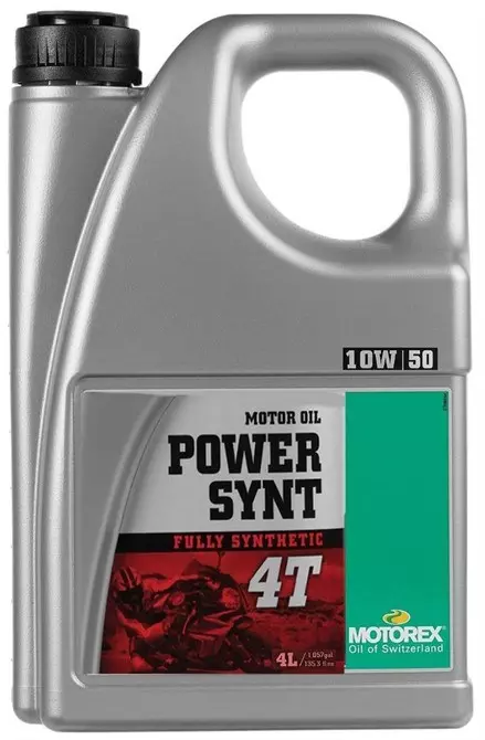 Моторное масло MOTOREX POWER SYNT 10W50 (4 литра) для мотоциклов