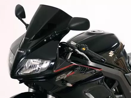 Ветровое стекло для SV650S 2003-2010, SV1000S 2003-2007 Racing R, цвет Черный