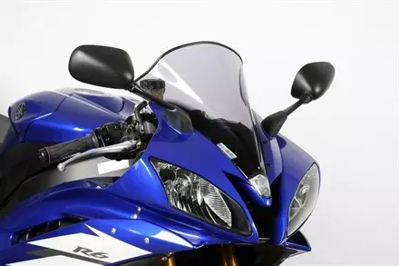 Ветровое стекло для YZF-R6 (RJ11) 2006-2007 Racing R, цвет Серый