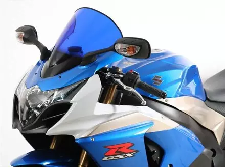 Ветровое стекло для GSX-R1000 (WVCY) 2009-2015 Racing R, цвет Черный