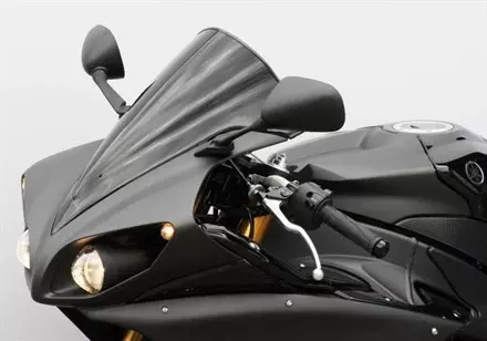 Ветровое стекло для YZF-R1 (RN22) 2009-2014 Racing R, цвет Черный