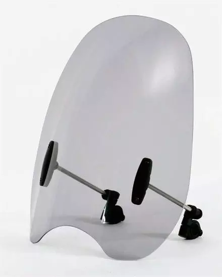 Ветровое стекло для мотоцикла Customshield CU, цвет Серый