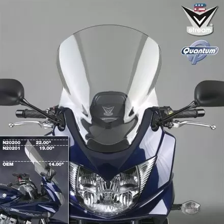 Лобовое стекло National Cycle N20201 48,3см для мотоциклов Suzuki GSF1250