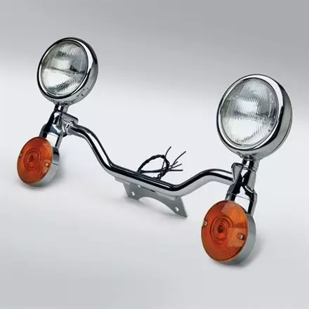 Крепление с фарами и поворотниками National Cycle N929 для мотоциклов XV1100