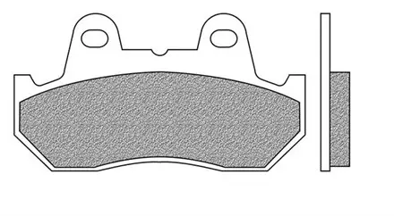 Тормозные колодки Touring ORGANIC FD0058BT