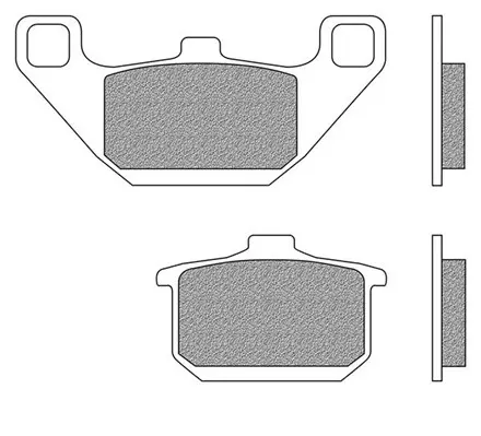 Тормозные колодки Touring ORGANIC FD0072BT