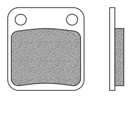 Тормозные колодки Dirt ORGANIC FD0080BD