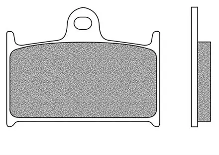 Тормозные колодки Touring ORGANIC FD0129BT
