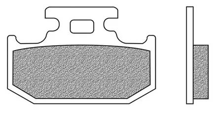 Тормозные колодки Dirt ORGANIC FD0144BD