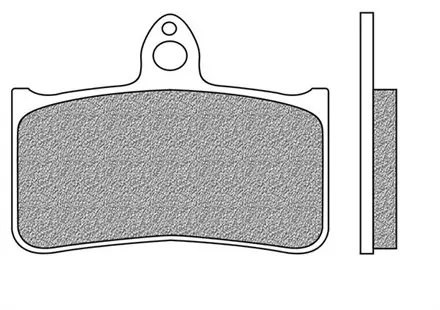 Тормозные колодки Touring ORGANIC FD0198BT