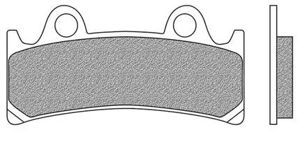 Тормозные колодки Touring ORGANIC FD0201BT
