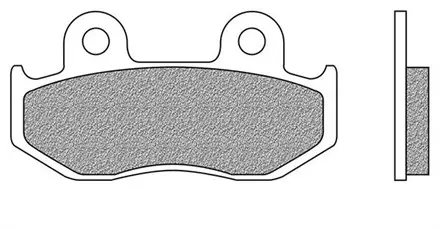 Тормозные колодки Scooter Elite ORGANIC FD0265BE