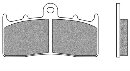 Тормозные колодки Touring SINTER FD0319TS