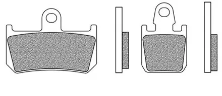 Тормозные колодки Touring SINTER FD0407TS