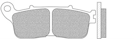 Тормозные колодки Touring ORGANIC FD0500BT