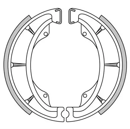 Тормозные колодки барабанные GF1147FTR