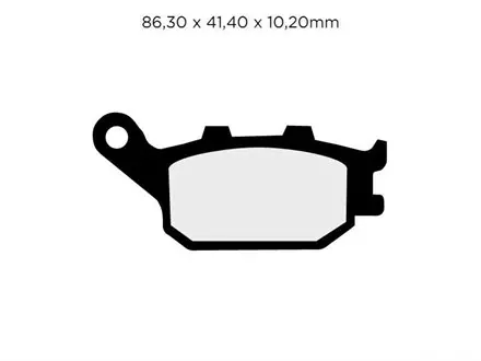 Тормозные  колодки Nissin 2P-244ST