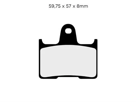 Тормозные  колодки Nissin 2P-264ST