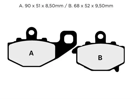 Тормозные  колодки Nissin 2P-269RS