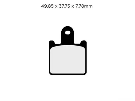 Тормозные  колодки Nissin 2P-311ST