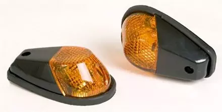 Поворотники универсальные желтые