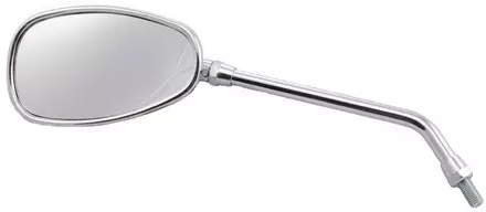 Зеркало универсальное хром М10 правая резьба (лево