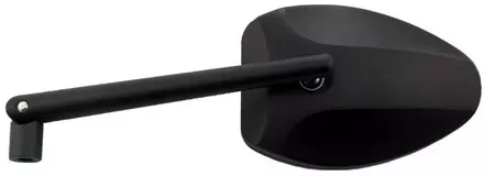 Зеркало FERRA 2 черное алюминиевое лев. прав ст.