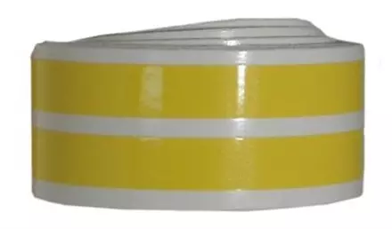 Декоративная наклейка на колесный диск (пара)  жел