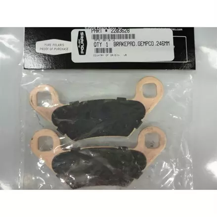 Оригинальные тормозные колодки Polaris Sportsman 1000/850/550 /Scrambler 1000/850 09+ 2203628 /2204088 /FA475 /WE445395 /2205606 /2207835