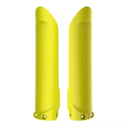 Защита вилки Husqvarna TC-FC '15-18, TE-FE '16-18, желтая-флуорисцент