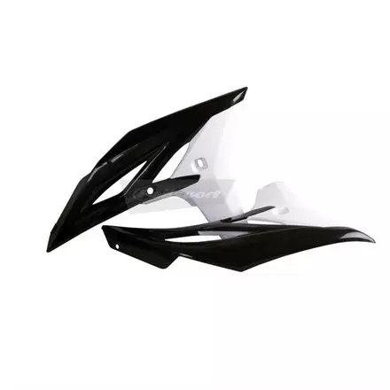 Обтекатель радиатора YZ250F '2010-13-WR450F '2012-16, черно-белый
