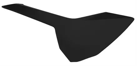 Щиток бокового номера Hqv TC125, FC250-350-450 '2016-18, TC250 '2017-18, черный