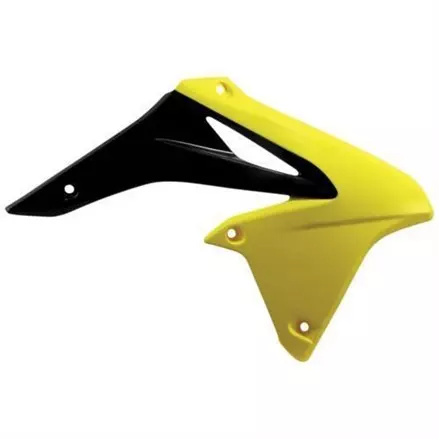 Обтекатель радиатора RMZ450 '2018-19-RMZ250 '2019, желто-черный Oem