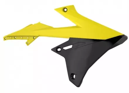 Обтекатель радиатора RMZ450 '2018-19-RMZ250 '2019, желтый - flo
