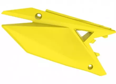 Щиток бокового номераs RMZ450 '2018-19-RMZ250 '2019, желтый