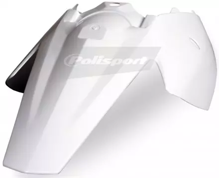 Крыло заднее + щиток бокового номера KTM SX85 '2003-12, белое