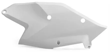 Щиток бокового номера KTM SX-SX-F-XC-F '2016-18-EXC-EXC-F-XC-W-XCF-W '2017-19, белый