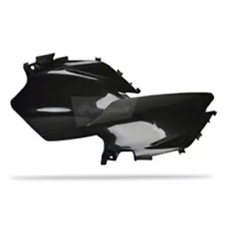 Щиток бокового номера CRF250R '2011-13-450R '2011-12, черный