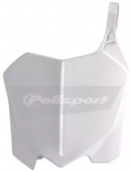 Щиток переднего номера CRF250R '2010-13-CRF450R '2009-12, белый