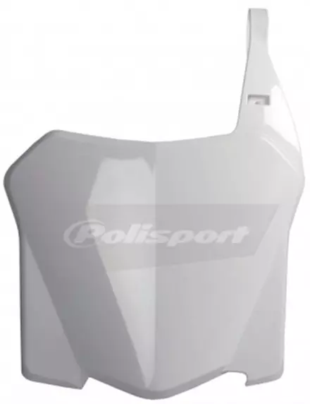 Щиток переднего номера CRF250R '2008-09-CRF450R '2008, белый